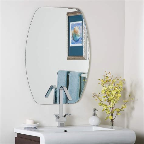 Oval Beveled Bathroom Mirrors Everything Bathroom