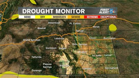 Recent Storms Clear Colorados Drought Map