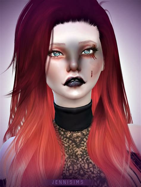 Sims 4 Ccs The Best Makeup Horror Eyeshadow 13 Swatches By Jennisims