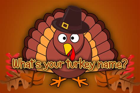 With thanksgiving right around the corner, we wanted to give you a head start on your turkey trot or drumstick dash race prep. Oh, No! Mama's Off Her Meds, Again.: What's Your Turkey Name?
