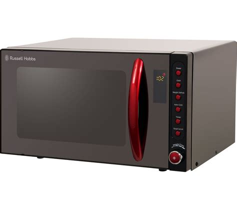 Buy Russell Hobbs Rhm2080br Solo Microwave Red Free Delivery Currys