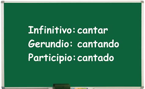 Verbos En Infinitivo Gerundio Y Participio Ejemplos Opciones De Ejemplo