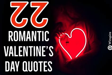 22 Romantic Valentine S Day Quotes