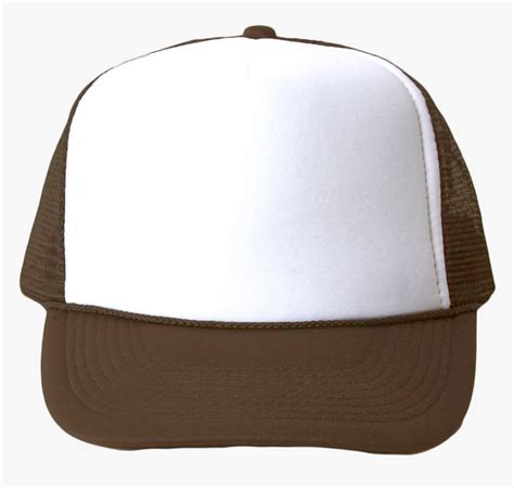 Blank Hat Png Brown Trucker Hat Blank Transparent Png Transparent