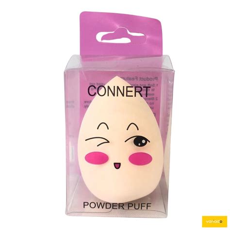 Esponja Facial Maquiagem Formato Coxinha Powder Puff Nude Shopee Brasil