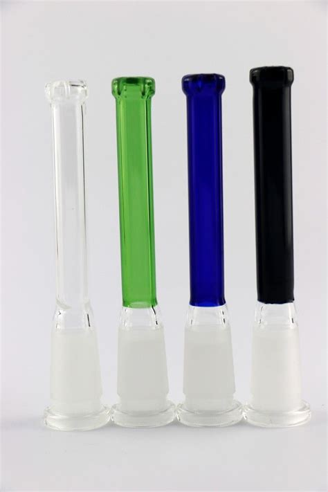 2020 Bongs Downstem Four Colors Glass Diffused Downstem With 6 Cuts 14