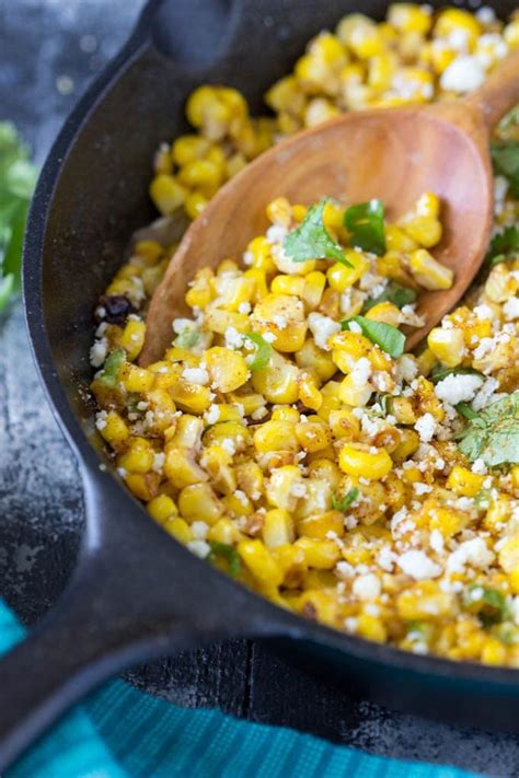 Our mexican street corn recipe is one of our favorite ways to prepare corn on the cob. Skillet Mexican Street Corn | Simple Healthy Kitchen