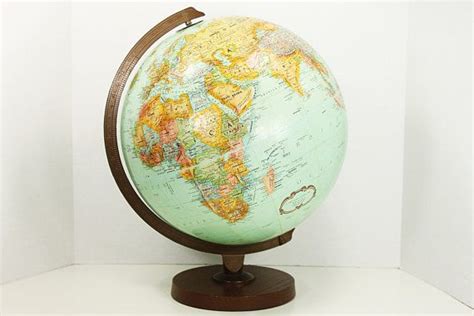 Vintage 12 Replogle World Designer Series Globe With Etsy