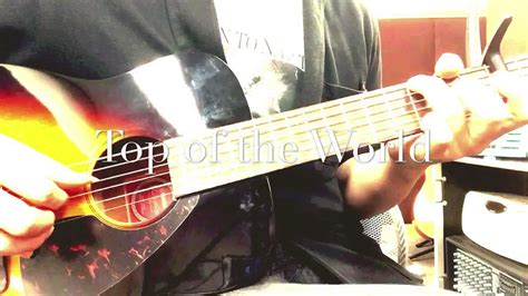 Solo Guitartop Of The Worldcarpenters Youtube