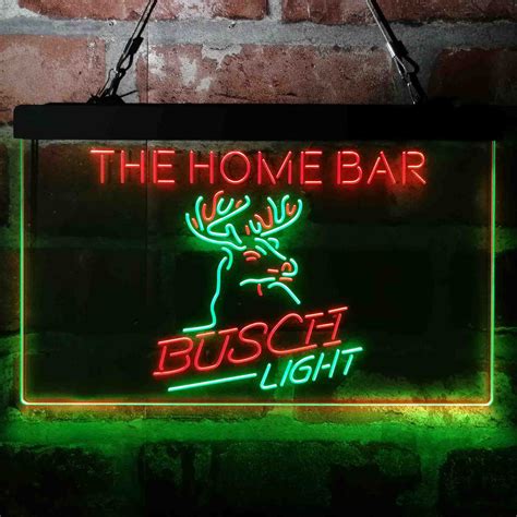 Busch Light Beer Deer Bar Custom Personalized Neon Like Led Sign Pro