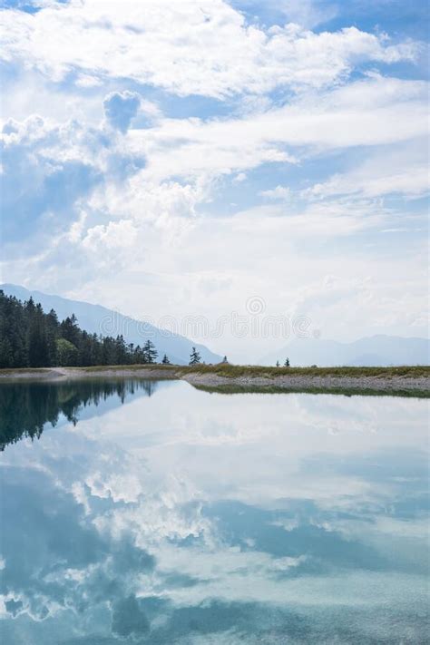 Mountain Lake Landscape View Stock Image Image Of Mountain Austria