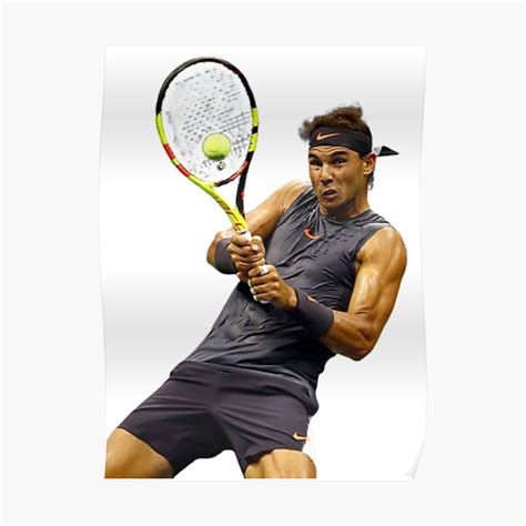 Rafael Nadal Poster For Sale By Isnaini148 Redbubble
