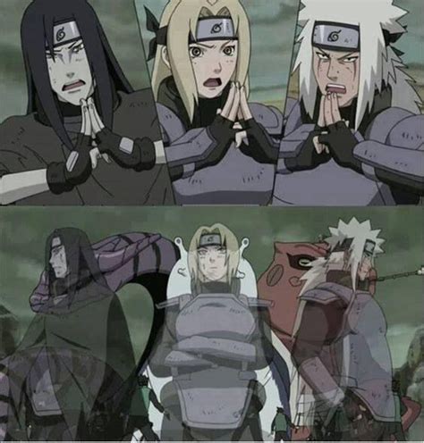 sannin anime jiraya naruto personagens