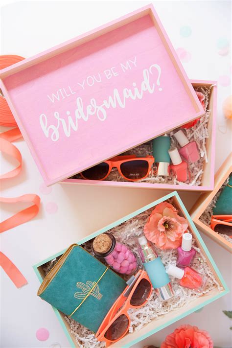 Shop wayfair for wedding card boxes to match every style and budget. DIY BRIDESMAID GIFT BOXES - Tell Love and Party