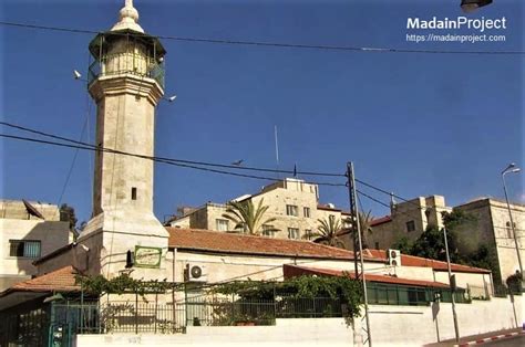 Elsewhere in the occupied west bank, two. Sheikh Jarrah Mosque (Jerusalem) - Madain Project (en)