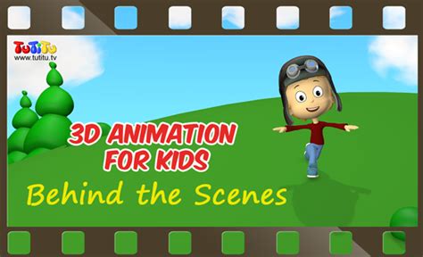 3d Animation For Kids Behind The Scenes Tutitu Videos For Kids