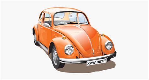 Vw Beetle Car Vector Illustration Free Download Vector Volkswagen