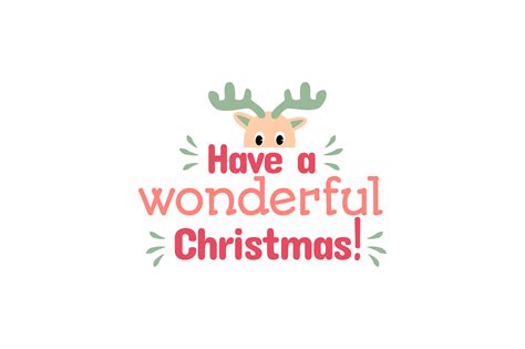 Have A Wonderful Christmas Graphic By Letterlite Studio · Creative Fabrica