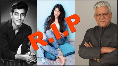 10 Famous Bollywood Celebrities Who Died In 2017 Youtube