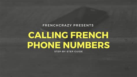 Telephone Number In French Meaningkosh
