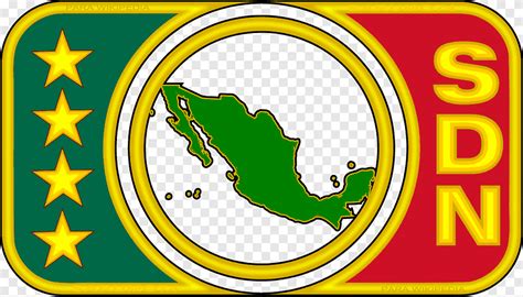 Secretaria de defensa nacional logo ejército mexicano arma texto