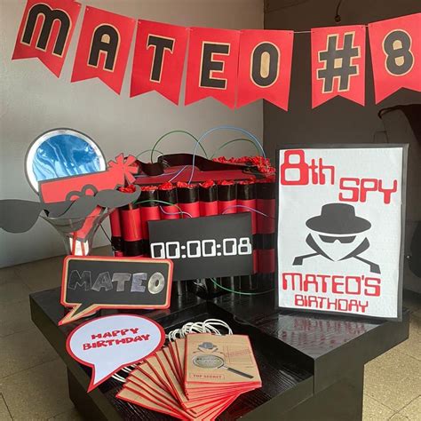 20+ Best Spy Birthday Party Ideas 2021 - Birthday Party Ideas