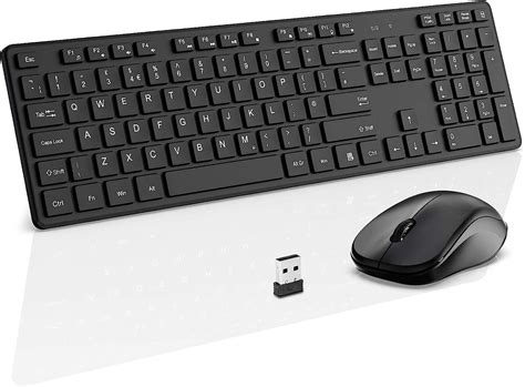 Keyboard And Mouse Set Wireless Keyboard And Mouse Wisfox 24ghz Slim