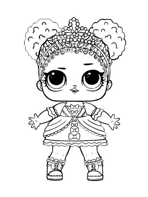 We have here coloring pages that suitable for toddlers and for preschoolers. LOL dolls coloring pages. Free Printable LOL dolls ...