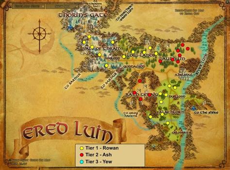 Wonderful Places In Lotros Middle Earth Wood In Lotro And Where To