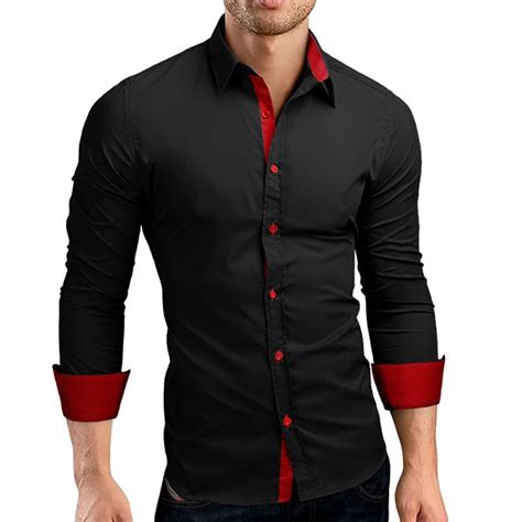 Men Shirt Brand 2017 Male High Quality Long Sleeve Shirts Casual Hit