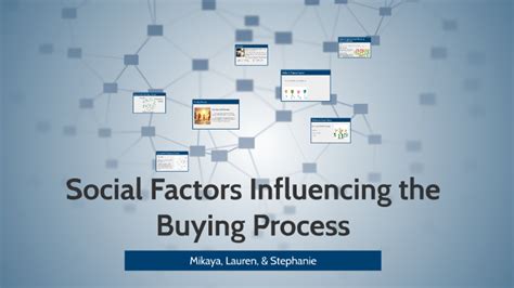 Social Factors Influencing The Buying Process By Stephanie Penticuff On