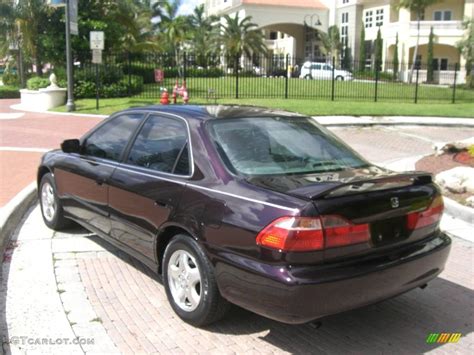 1998 Purple Honda Accord Ex V6 Sedan 354214 Photo 23