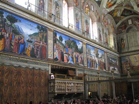 Sunday, april 26 at 11:59 pm. Sistine Chapel - The Northern Wall | Francesco Dazzi | Flickr