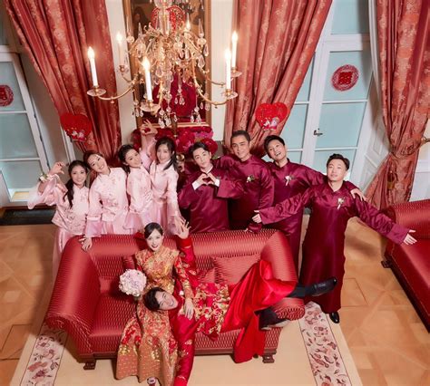 Updated Tiffany Tang And Luo Jins Dreamy Wedding Photos Artofit