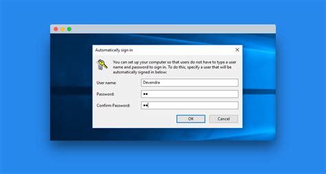 Windows 11 And 10 Auto Login Without A Password Or Pin How To 10 With