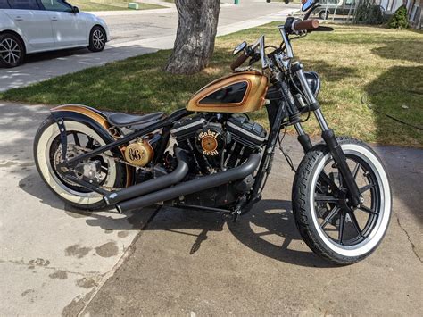 Here Is My 87 Sportster Custom Build What Do You Guys Think Rbobbers