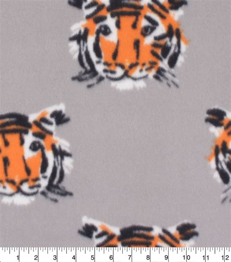 Tigers Luxe Fleece Fabric Joann