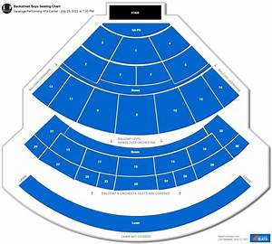 Saratoga Performing Arts Center Seating Chart Rateyourseats Com