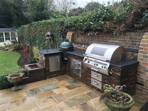 Oasis™ outdoor kitchen cabinets take your indoor living lifestyle outside. Gallery - Outdoor Kitchen with Big Green Egg - Kitchens ...