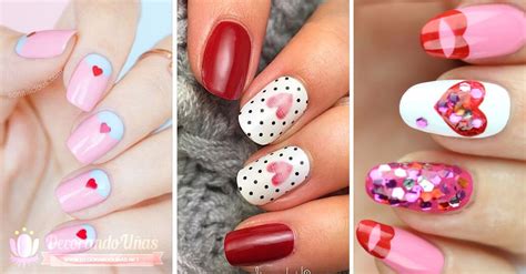 A melhor inspiração para as suas unhas! Nail Art - Uñas on Twitter: "25 Diseños de uñas para el 14 ...