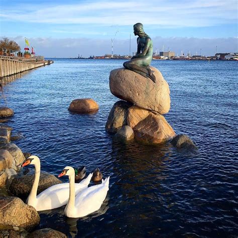 You Cant Go To Copenhagen Without Visiting The Little Mermaid Statue