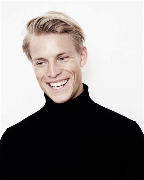 The Cold Weather In Denmark Made Me Pull Out The Turtleneck ️ Blonde Guys Blonde Male Models