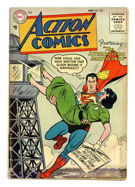 Action Comics 1938 Dc 203 Frgd 15