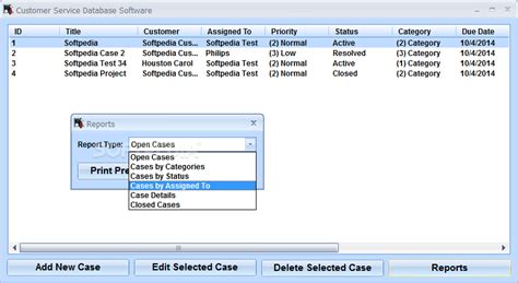 Download Customer Service Database Software 70