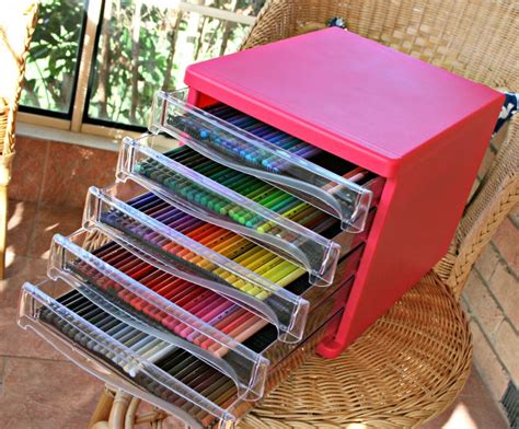 Pencil Storage Pencil Storage Art Supplies Storage Colored Pencil