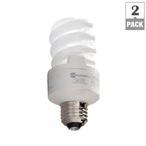 Maxlite 60w Equivalent Soft White 2700k Spiral Cfl Light Bulb