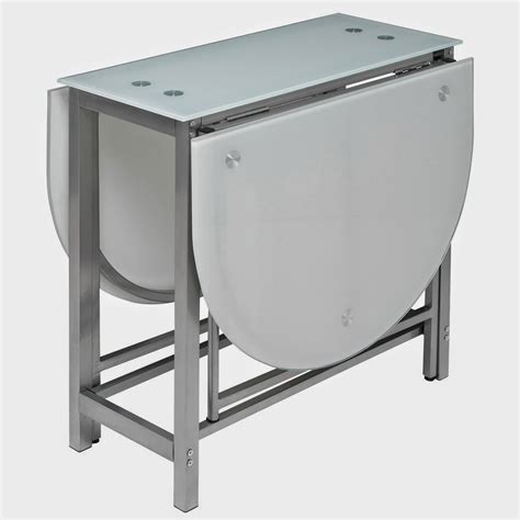 Homcom mesa plegable cocina salón mesa auxiliar con 2 alas abatibles ahorra espacio diseño moderno 103x76x73.5cm madera. Muebles y Decoración de Interiores: Cómodas mesas ...