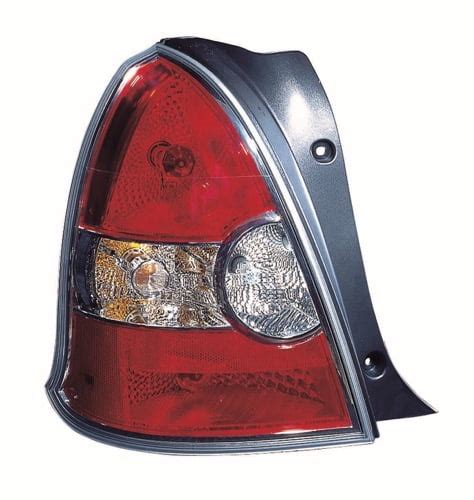 Go Parts Oe Replacement For Hyundai Accent Rear Tail Light Lamp