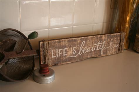 Get the best deal for wooden hand painted home décor plaques & signs from the largest online selection at ebay.com. Life Is Beautiful Hand Painted Pallet Sign · Shanty Town ...