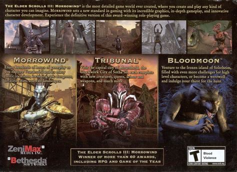 The Elder Scrolls Iii Morrowind Box Shot For Xbox Gamefaqs
